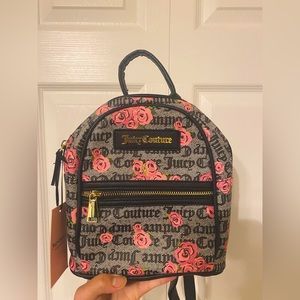 brand new juicy couture mini backpack.